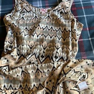 AKA silk asymmetrical maxi dress